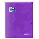 OXFORD Cahier Easybook agrafé 24x32cm 96 pages grands carreaux 90g violet Cahier