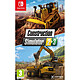 Construction Simulator 2+3 Switch Construction Simulator est un jeu de simulation nous placant aux commandes des plus gros engins utilisés par les professionnels du bâtiment. Cette éd