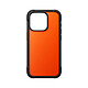 Nomad Coque pour iPhone 15 Pro Robuste Antichocs et Anti-traces de Doigts Orange - Cette coque orange NOMAD pour iPhone 15 Pro combine polycarbonate, polyuréthane thermoplastique et polyéthylène téréphtalate