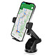 Avizar Support Voiture pour Téléphone avec Ventouse et Bras Extensible Noir Support téléphone voiture avec ventouse puissante pour le pare-brise ou le tableau de bord