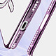 Acheter Avizar Coque Diamant pour iiPhone 16 Plus Protection MagSafe Contour Strass Violet