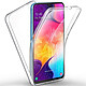 Evetane Coque Samsung Galaxy A50 360° intégrale protection avant arrière silicone transparente Motif Coque Samsung Galaxy A50 360° intégrale protection avant arrière silicone transparente