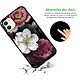 Avis LaCoqueFrançaise Coque iPhone 12 Mini Silicone Liquide Douce Fleurs roses