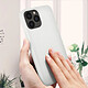 Acheter Avizar Coque iPhone 13 Pro Max Silicone Semi-rigide Finition Soft-touch blanc