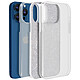 Avis Avizar Coque pour Apple iPhone 13 Pro Max Paillette Amovible Silicone Semi-rigide argent