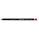 STAEDTLER Crayon graphite GLASOCHROM Rond pour écriture toute surface mine Rouge x 12 Marqueur à sec