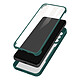 Avizar Coque pour Samsung Galaxy A53 5G Dos Plexiglas Avant Polymère Coins Renforcés Contour vert Coque Vert en Polycarbonate, Galaxy A53 5G