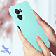 Acheter Avizar Coque pour Oppo A77 et A57 Silicone Semi-rigide Finition Soft-touch Fine  Turquoise