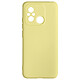 Avizar Coque pour Xiaomi Redmi 12C Silicone Semi-rigide Finition Douce au Toucher Fine  Jaune - Coque de protection, collection Fast Cover, spécialement conçue pour votre Xiaomi Redmi 12C