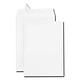 GPV Paquet de 25 pochettes dos carton velin blanc 24 260x330 bande de protection Enveloppe