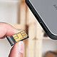 Avis Clappio Tiroir Carte SIM de Remplacement pour Samsung Galaxy S22 Plus  Gris