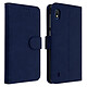 Avizar Housse Samsung Galaxy A10 Étui Portefeuille Support Stand Bleu nuit - Étui Flip book cover spécialement conçu pour Samsung Galaxy A10