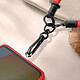 Acheter Avizar Dragonne pour Smartphone Nylon Souple Rouge