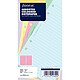 FILOFAX Recharge format Personal paquet de 100 feuilles de notes lignées coloris assortis Accessoire pour organiseur