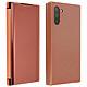 Avizar Etui folio Rose Champagne Translucide pour Samsung Galaxy Note 10 - Etui folio Rose Champagne translucide Samsung Galaxy Note 10