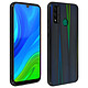 Avizar Coque Huawei P smart 2020 Holographique Brillant Rigide Collection Aurora Noir Coque de protection spécialement conçue pour Huawei P smart 2020