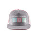 Animal Crossing - Casquette Snapback Pastel Squares Casquette Snapback Animal Crossing, modèle Pastel Squares.