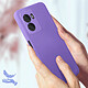 Acheter Avizar Coque pour Oppo A77 et A57 Silicone Semi-rigide Finition Soft-touch Fine  Violet