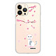 Evetane Coque iPhone 13 Pro 360 intégrale transparente Motif Chat et Fleurs Tendance Coque iPhone 13 Pro 360 intégrale transparente Chat et Fleurs Tendance