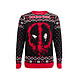 Marvel - Deadpool Sweatshirt Christmas Jumper Deadpool - Taille M Deadpool Sweatshirt Christmas Jumper Deadpool.