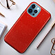 Avis Avizar Coque Apple iPhone 12 Pro Max Paillette Amovible Silicone Semi-rigide Rouge