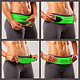 Avis Avizar Ceinture de Sport Smartphone Extensible taille L (80 cm) vert