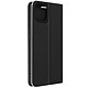 Avizar Étui pour iPhone 14 avec Porte-carte Effet Carbone  Noir et Argent Un étui folio de la collection Luna Book Carbon pour iPhone 14