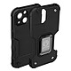 Avizar Coque iPhone 14 Antichoc Hybride avec Anneau Support Magnétique  Noir Une coque de protection antichoc spécifiquement conçue pour iPhone 14