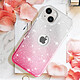 Acheter Avizar Coque pour iPhone 14 Paillette Silicone Semi rigide  Rose et Argent