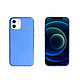 Avis Myway Coque pour iPhone 12 mini Crystal Soft Bleu