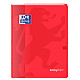 OXFORD Cahier Easybook agrafé 24x32cm 96 pages grands carreaux 90g rouge Cahier