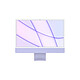 iMac 24" 2021 Apple M1 3,2 Ghz 8 Go 256 Go SSD Violet · Reconditionné iMac 24 " 2021