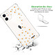 Avis Evetane Coque iPhone 12 mini anti-choc souple angles renforcés transparente Motif Marguerite