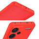 Avizar Coque pour Xiaomi Redmi Note 13 Pro Plus 5G Soft-touch Anti-traces Rouge pas cher