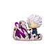 Jujutsu Kaisen - Figurine POP! Deluxe Gojo (HT:Purple) 9 cm Figurine POP! Jujutsu Kaisen, modèle Deluxe Gojo (HT:Purple) 9 cm.