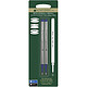 MONTEVERDE Blister 2 recharges roller bleu pointe fine compatible avec Dupont Recharge pour stylo roller