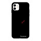 LaCoqueFrançaise Coque iPhone 12 Mini Silicone Liquide Douce Coeur Noir Amour Coque iPhone 12 Mini Silicone Liquide Douce Coeur Noir Amour