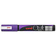 UNI-BALL Marqueur craie Pointe conique moyenne CHALK Marker PWE5M 1,8 - 2,5mm Violet Marqueur craie