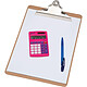 MAUL Calculatrice de poche M 8, 8 chiffres, rose pas cher