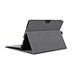 Avizar Étui Folio Microsoft Surface Pro 8 Support Stand Ultra-fine Finition Tissu Gris Un étui folio à texture en tissu, conçu pour protéger votre Microsoft Surface Pro 8