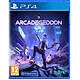 Arcadegeddon PS4 Ce jeu de tir multijoueur en évolution vous permet de jouer avec jusqu'à 3 amis pour explorer différents biomes, participer à des mini-jeux, trouver