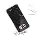 Acheter Evetane Coque Samsung Galaxy S8 Plus anti-choc souple angles renforcés transparente Motif Marbre noir