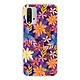 LaCoqueFrançaise Coque Xiaomi Redmi 9T 360 intégrale transparente Motif Fleurs violettes et oranges Tendance Coque Xiaomi Redmi 9T 360 intégrale transparente Fleurs violettes et oranges Tendance