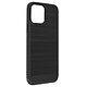 Avizar Coque iPhone 13 Pro Max Souple Coins Renforcés Carbone Effet Brossé Noir Coque de protection spécialement conçue pour votre iPhone 13 Pro Max