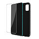 Avizar Coque pour Samsung Galaxy A51 Souple Noir et Verre Trempé 9H  Transparent Pack coque + verre trempé pour protéger intégralement votre Samsung Galaxy A51