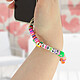 Avis Avizar Bijou de Téléphone Bracelet Love 25cm Multicolore Collection Lovely