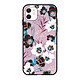 LaCoqueFrançaise Coque iPhone 12 Mini Silicone Liquide Douce Fleurs parme Coque iPhone 12 Mini Silicone Liquide Douce Fleurs parme