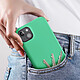 Avis Avizar Coque pour iPhone 15 Plus Silicone Semi-rigide Finition Douce au Toucher Fine  Vert