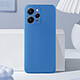 Avis Avizar Coque pour Xiaomi Redmi 12 Silicone Semi-rigide Soft Touch  Bleu