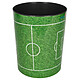 LÄUFER Corbeille à papier PP H 30 cm 13 Litres Terrain de football Corbeille à papier